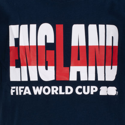 Camiseta estampada Inglaterra da Copa do Mundo da FIFA 2026™ - Infantil