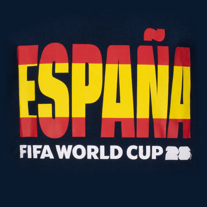 Camiseta estampada Espanha da Copa do Mundo da FIFA 2026™ - Infantil