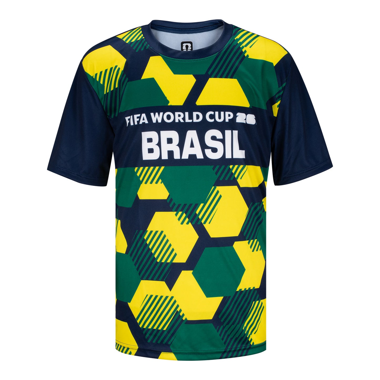 Brasilien-Oberteil mit Sublimationsdruck zur WM 2026 – Kinder