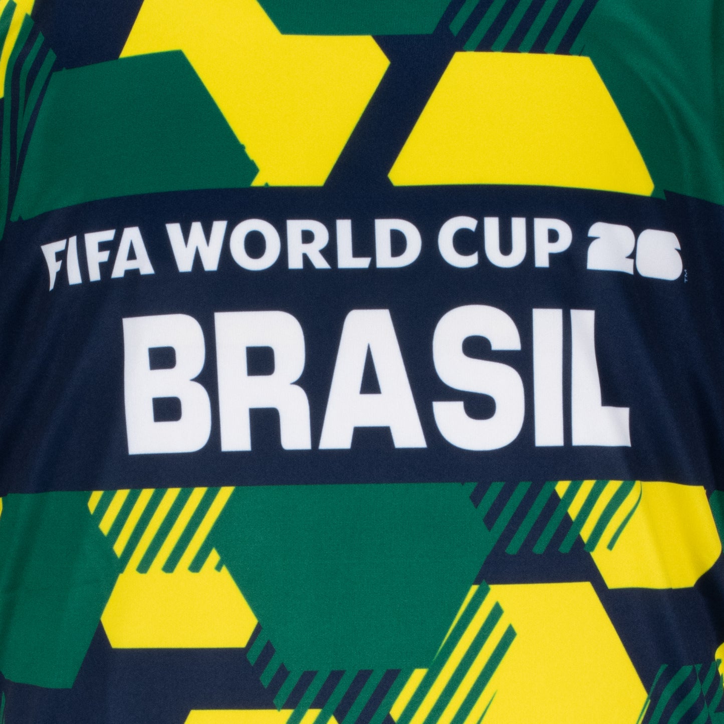 Brasilien-Oberteil mit Sublimationsdruck zur WM 2026 – Kinder