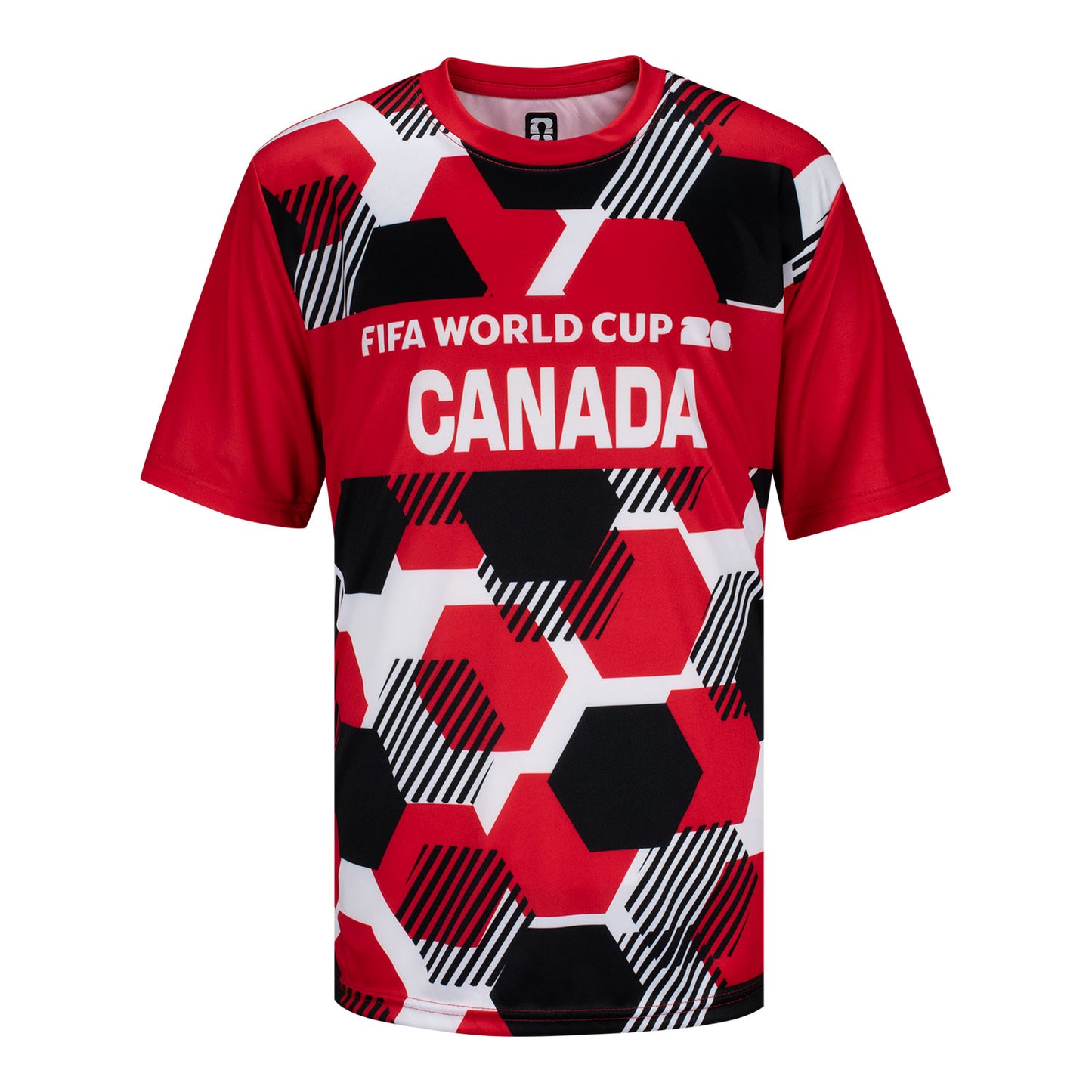 Camiseta com estampa sublimada Canadá da Copa do Mundo da FIFA 2026™ - Infantil