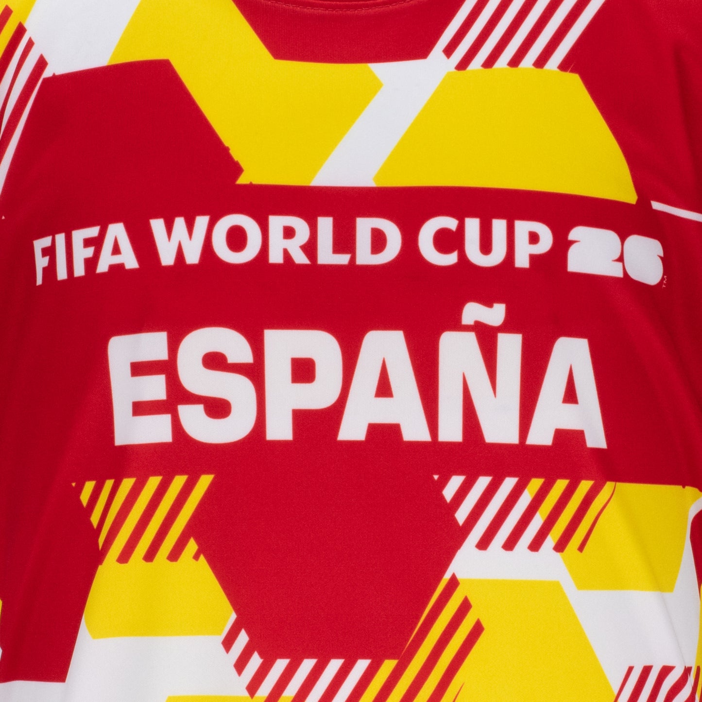 Camiseta com estampa sublimada Espanha da Copa do Mundo da FIFA 2026™ - Infantil