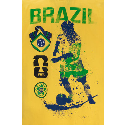 Camiseta Brasil Rise and Strike da Copa do Mundo da FIFA 2026™ - Infantil