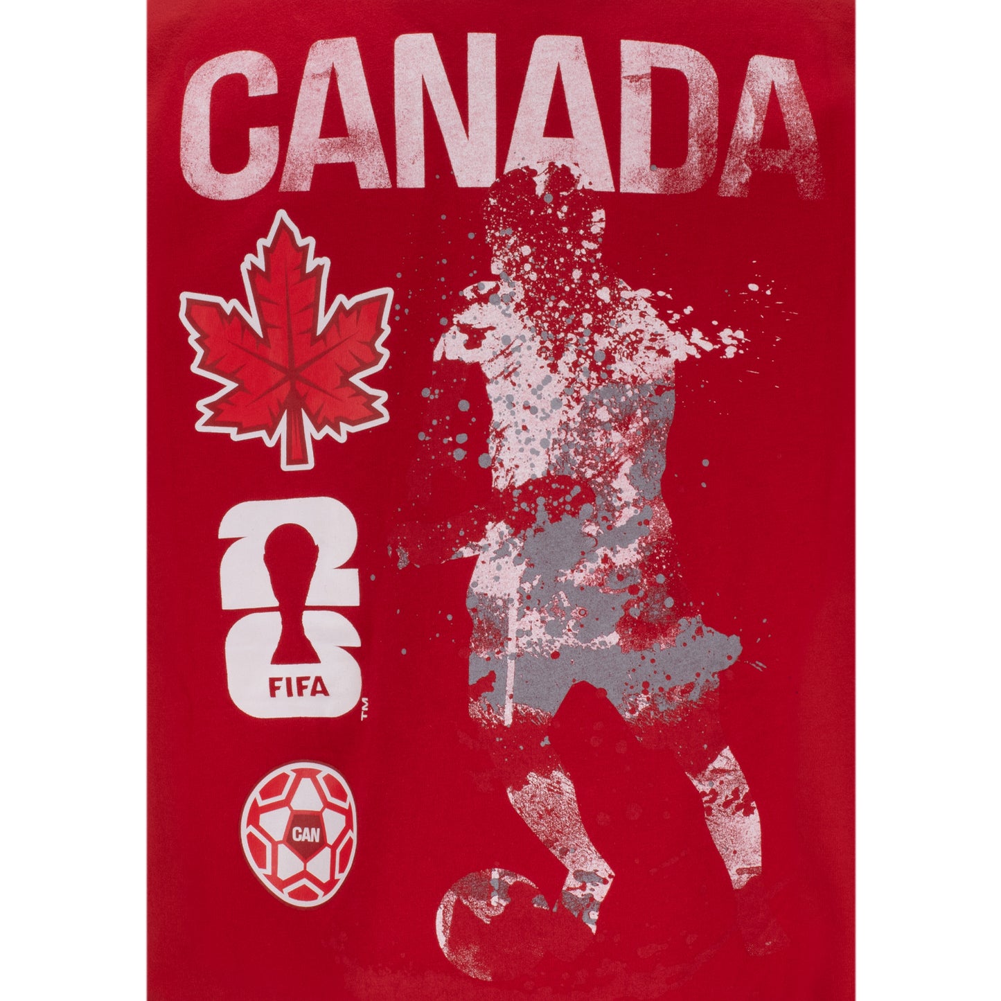 Camiseta Canadá Rise and Strike da Copa do Mundo da FIFA 2026™ - Infantil