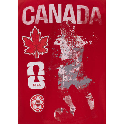 Camiseta Canadá Rise and Strike da Copa do Mundo da FIFA 2026™ - Infantil