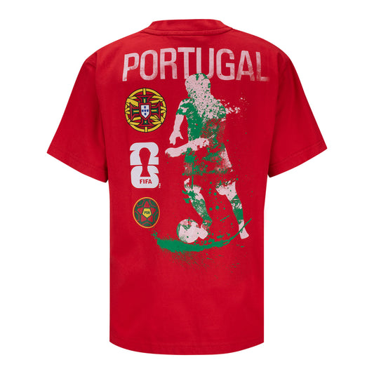 Portugal-Rise-and-Strike-T-Shirt zur WM 2026 – Kinder