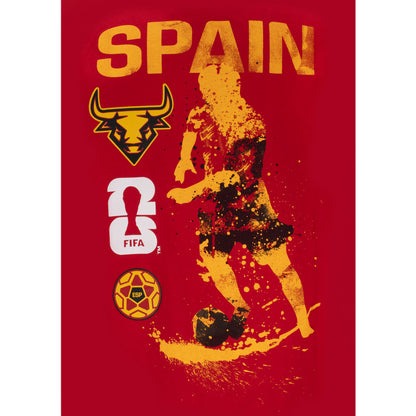 Camiseta Espanha Rise and Strike da Copa do Mundo da FIFA 2026™ - Infantil