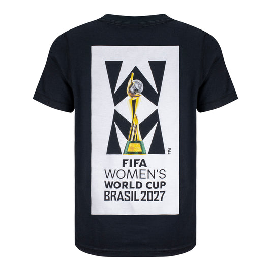 Camiseta Escudo Dia de Jogo da Copa do Mundo Feminina 2027 ? Juvenil