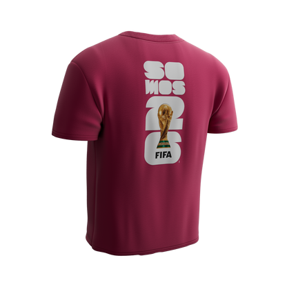 FIFA World Cup 2026™ Red Emblem T-Shirt - Unisex