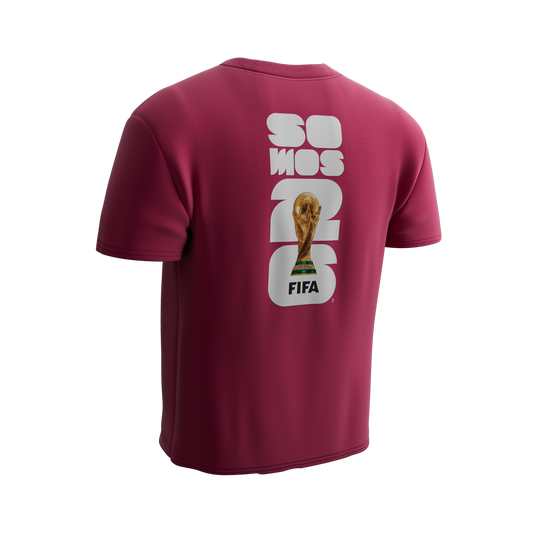 FIFA World Cup 2026™ Red Emblem T-Shirt - Unisex