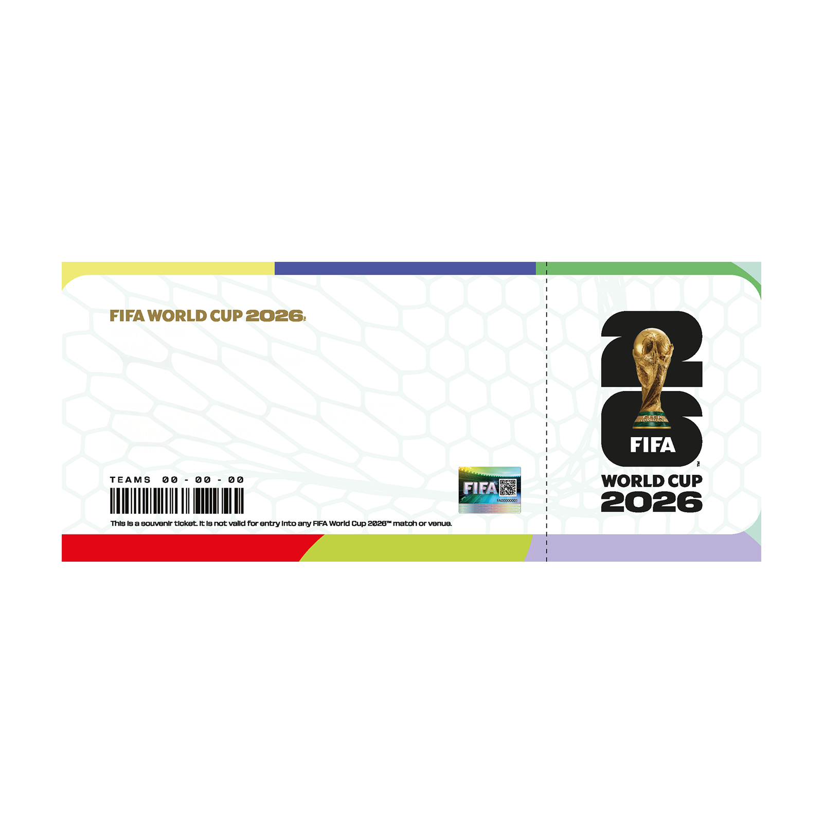 FIFA World Cup 2026™ San Francisco Host City Replica Ticket – FIFA FIFA World Cup 2026™ San Francisco Host City Replica Ticket – FIFA