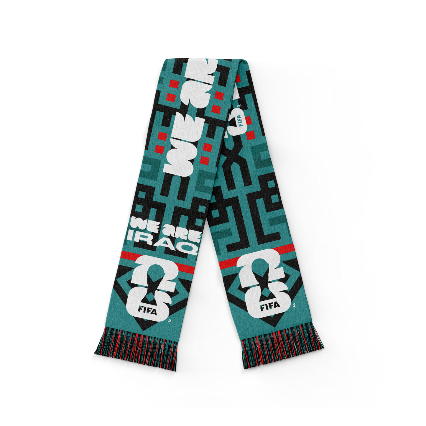 FIFA World Cup 2026™ 'We Are' Iraq Scarf
