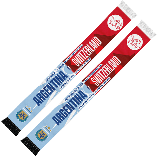 Cachecol do jogo da Copa do Mundo da FIFA 2026™ Argentina x Suíça