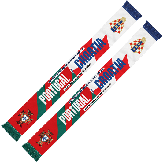 Sciarpa Matchup Portogallo - Croazia Coppa del Mondo FIFA 2026™