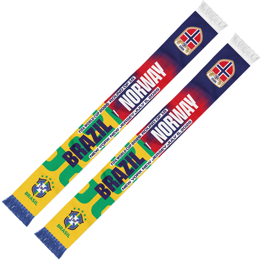 Cachecol do jogo da Copa do Mundo da FIFA 2026™ Brasil x Noruega