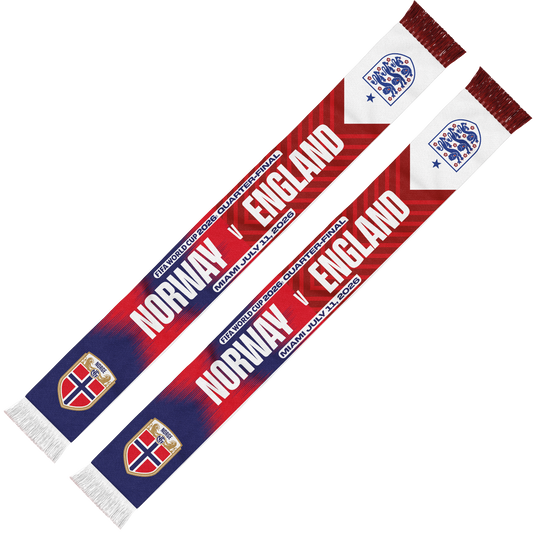 Cachecol do jogo da Copa do Mundo da FIFA 2026™ Noruega x Inglaterra