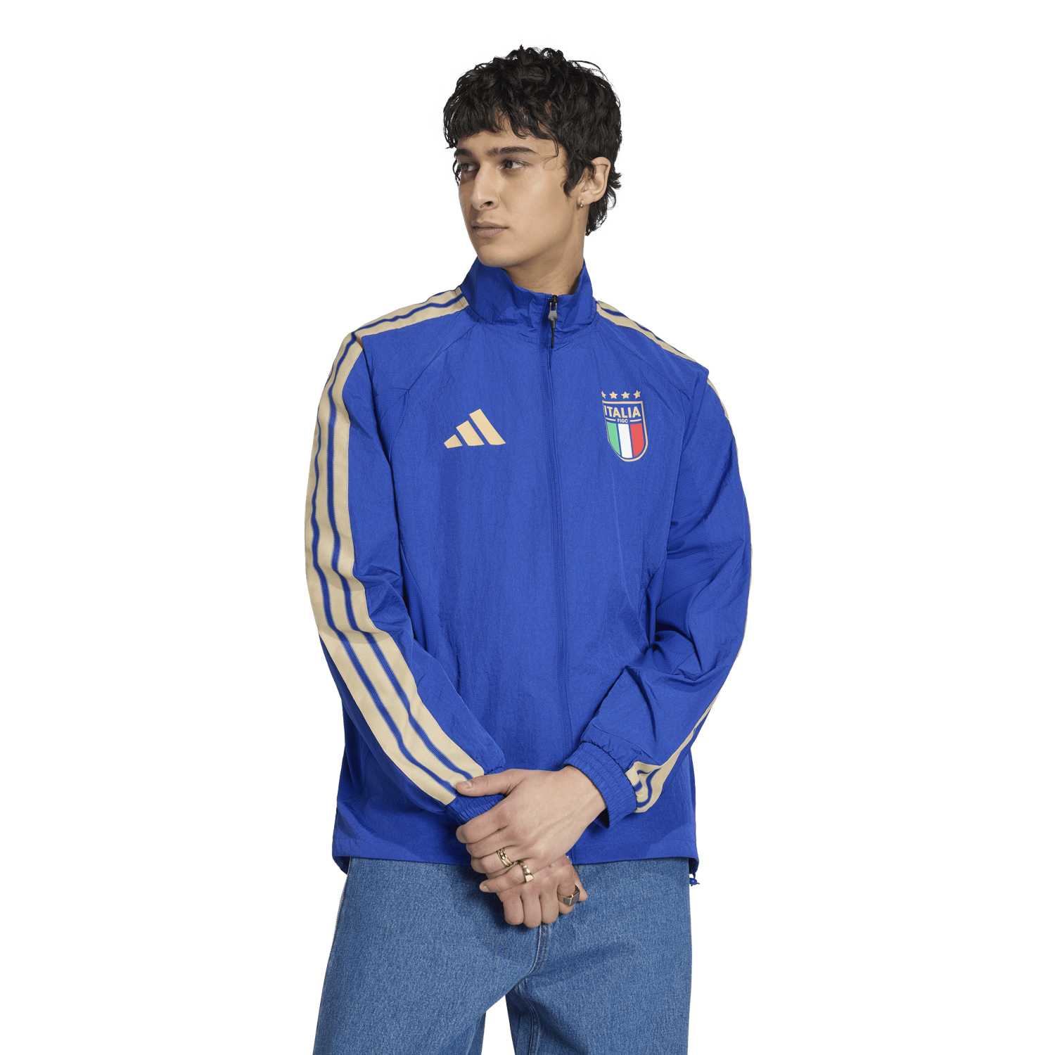 [激レア] FIFA公式ライセンス　イタリア代表トラックジャケット　Mサイズ Italy Home Anthem Jacket - Men's – FIFA Official Store