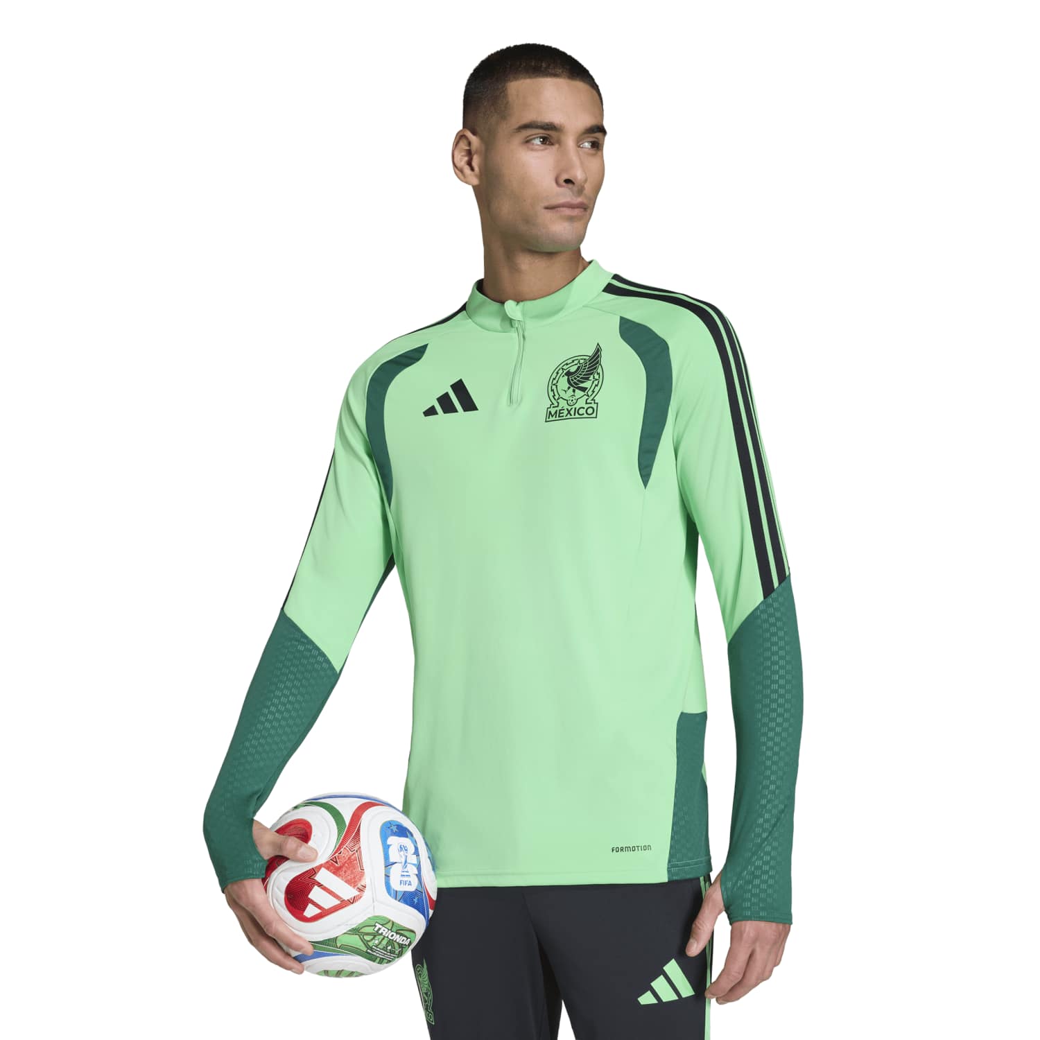 adidas Mexico 26 Green Tiro Training Top – FIFA Official Store