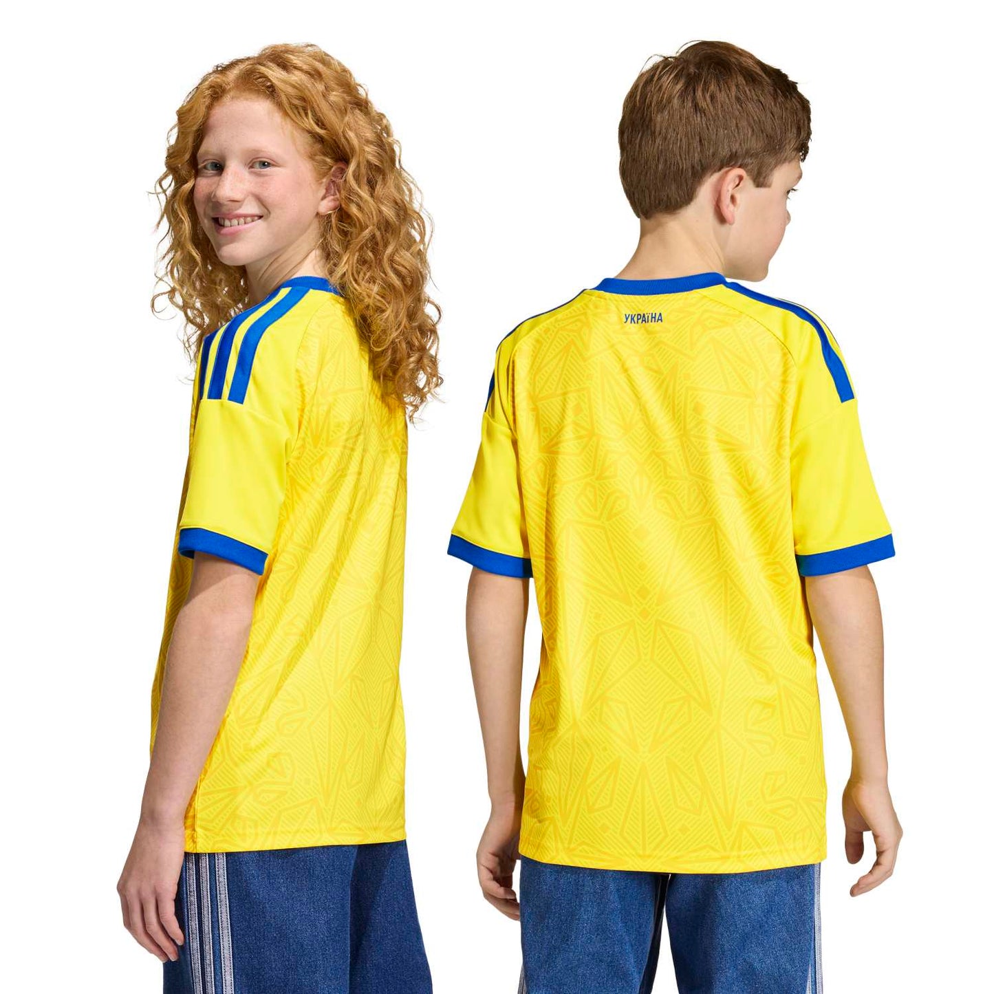 Maillot Domicile de l’Ukraine 2026 – Enfant