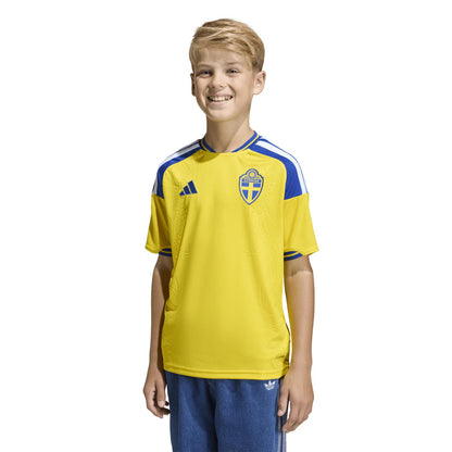 Maillot Domicile de la Suède 2026 – Enfant