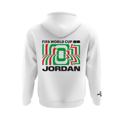 FIFA World Cup 2026™ Jordanien Puff-Hoodie - Unisex