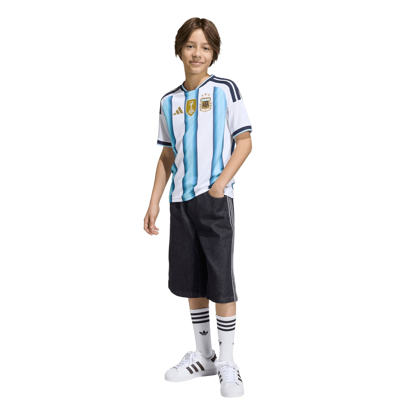 Camisa da Argentina 2026 Mandante - Infantil