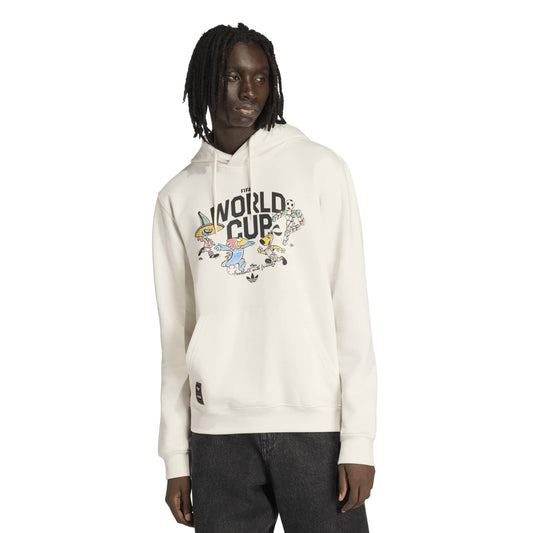 FIFA World Cup 26™ Mascot White Sweatshirt - Unisex