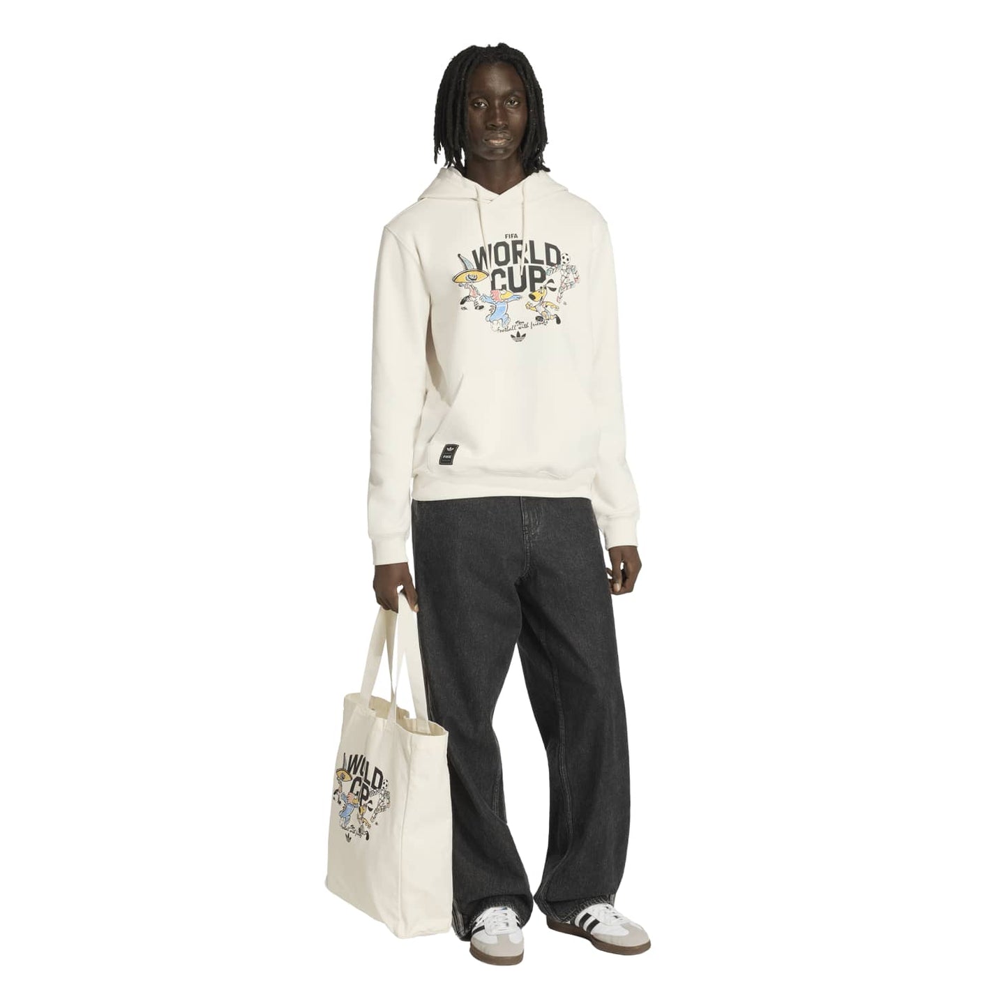 FIFA World Cup 2026™ Mascot White Sweatshirt - Unisex
