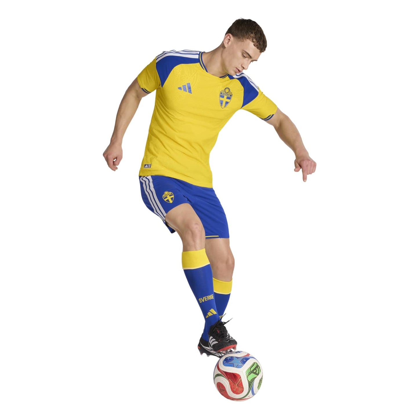 Camisa da Suécia 2026 Autêntica Mandante - Masculina