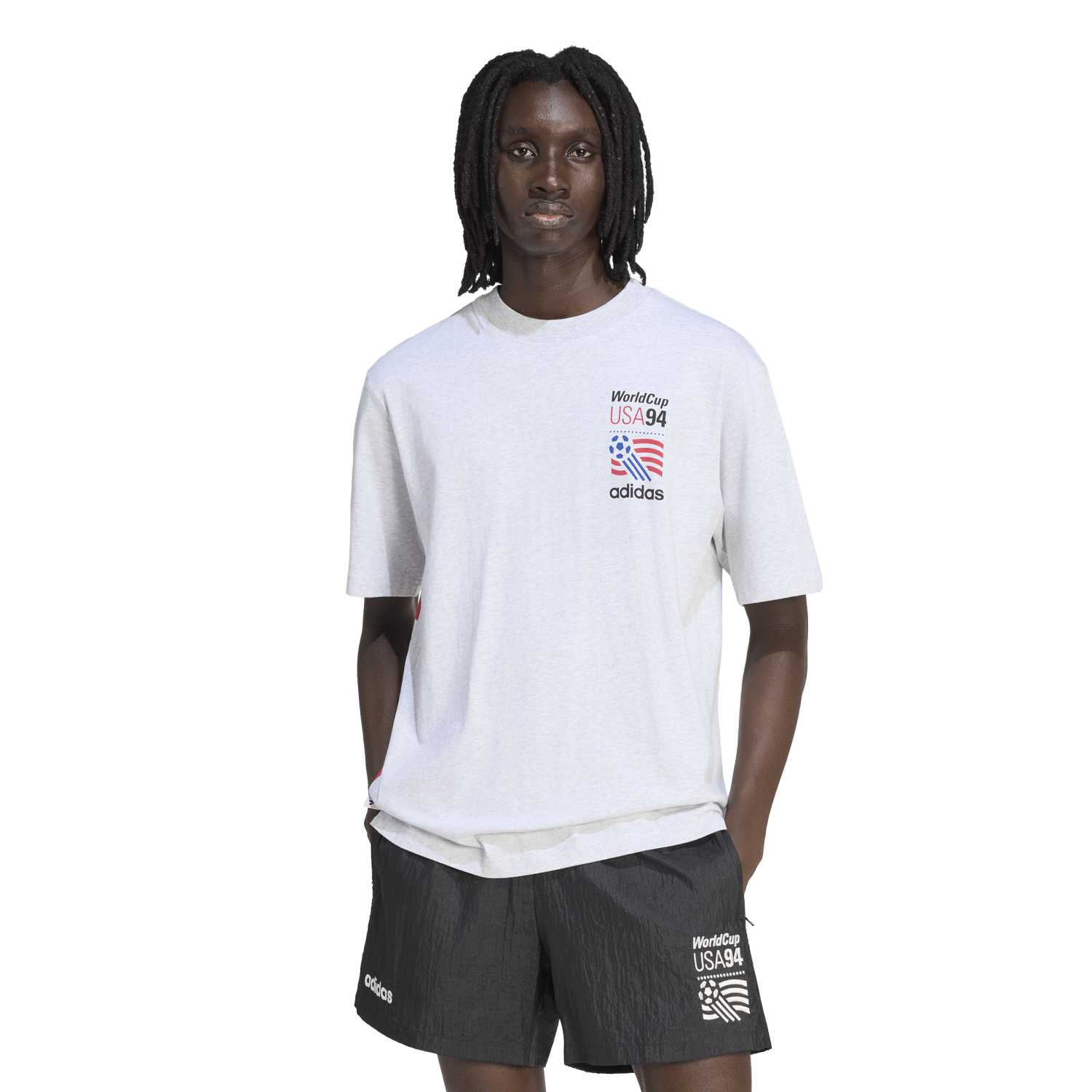 World Cup USA94 記念 adidas 1994 FIFA World Cup USA™ USA Graphic Gray Tee – FIFA