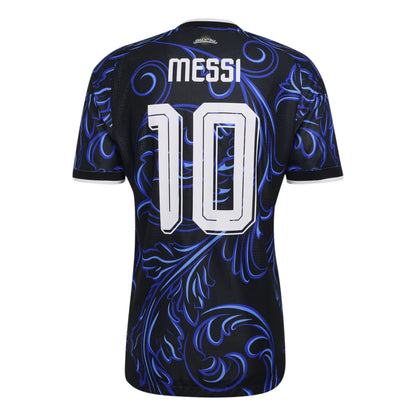 Argentina 26 Messi Away Authentic Jersey - Men's