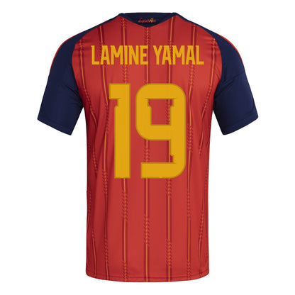 Maglia Casa Spagna Vincitrice 2026 Lamine Yamal - Da Uomo