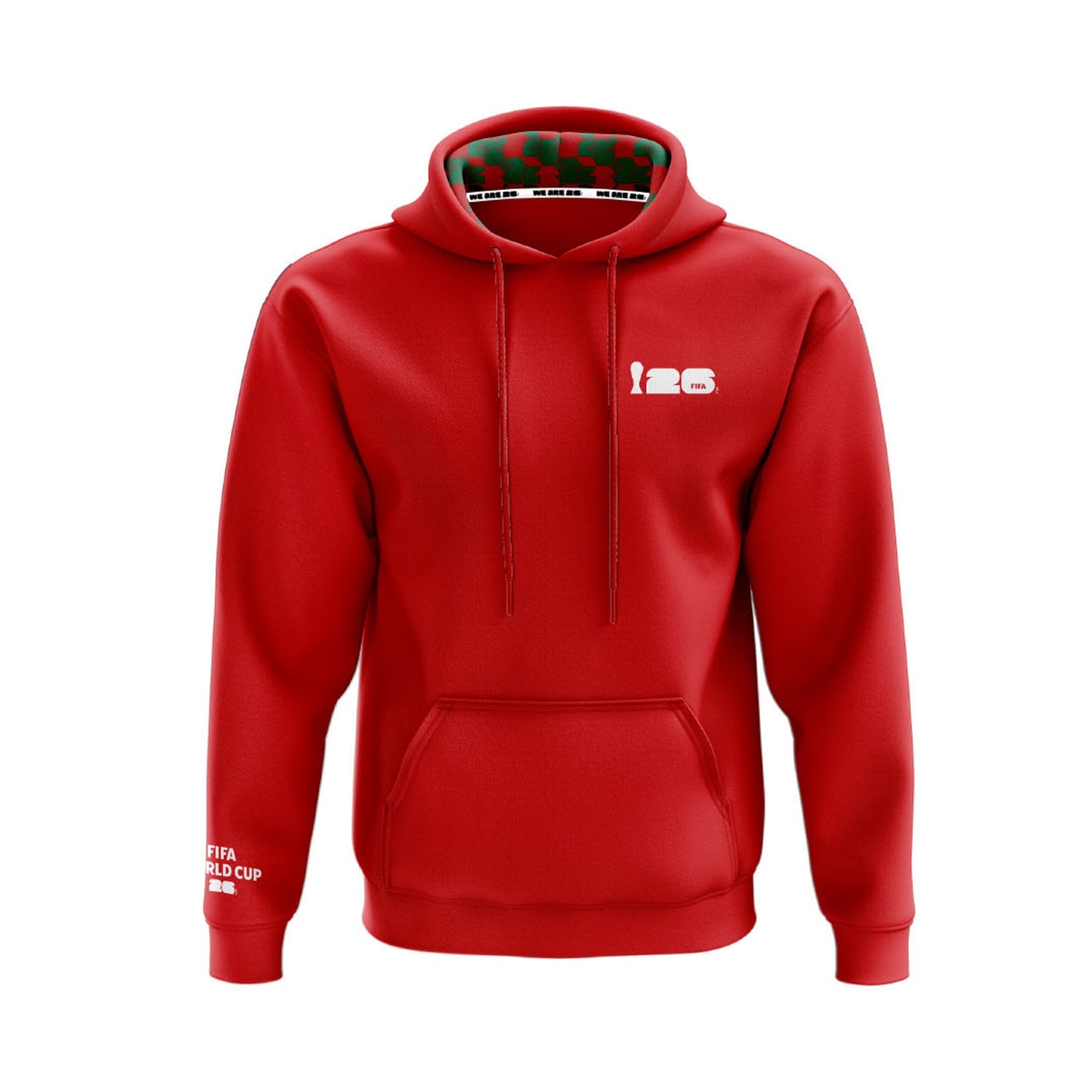 FIFA World Cup 2026™ Morocco Puff Hoodie - Unisex – FIFA Official