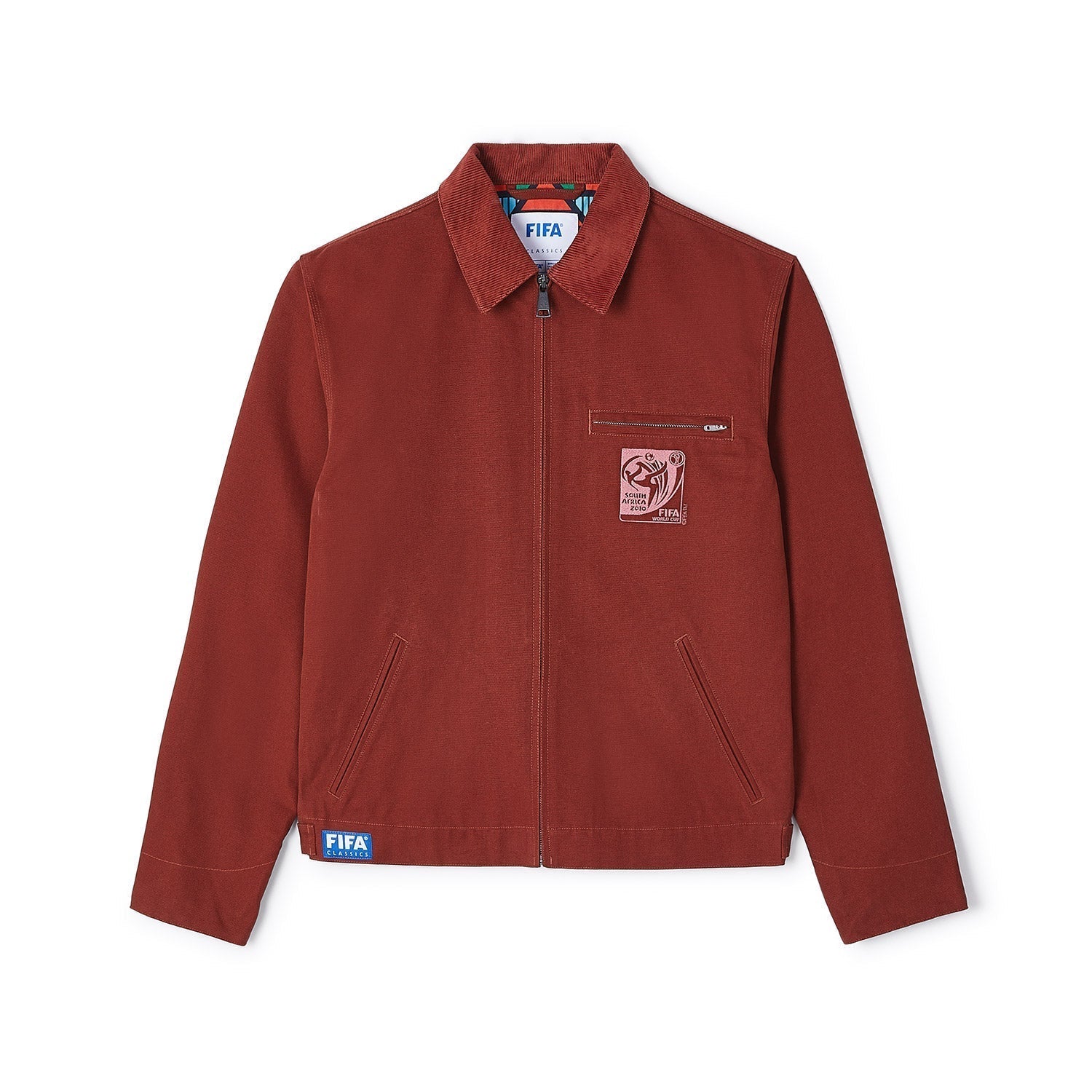 FIFA Classics South Africa '10 Jacket Red ‚Äì Men's – FIFA Official Store