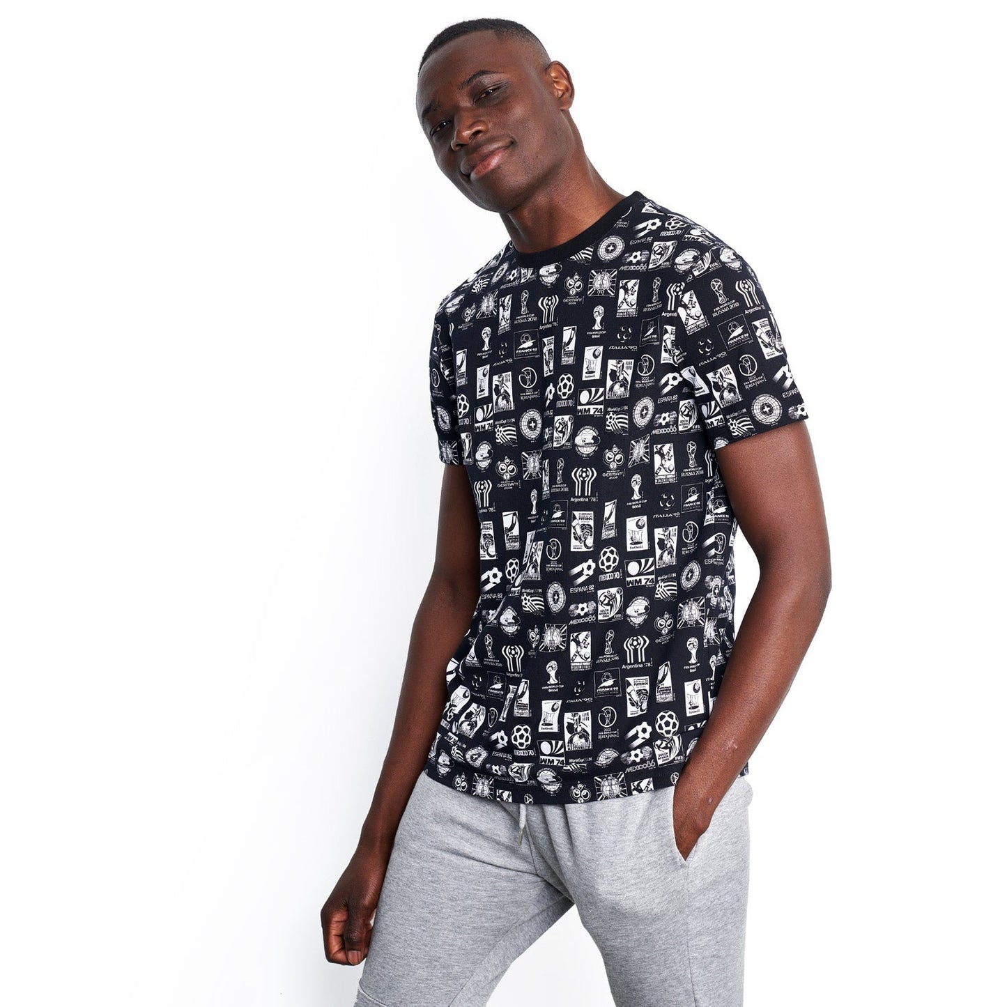 FIFA Classics Essentials Emblems AOP T-Shirt - Unisex