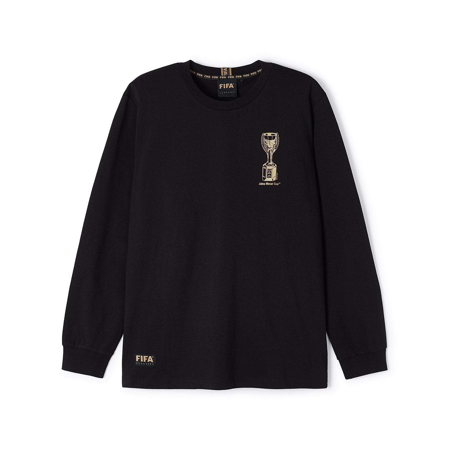 FIFA Classics Premium High Build Jules Rimet Trophy Long Sleeve T-Shirt - Unisex