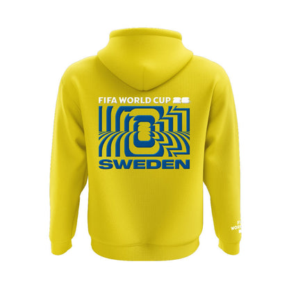 FIFA World Cup 2026™ Felpa con Cappuccio Puff Svezia - Unisex