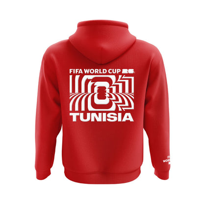 FIFA World Cup 2026™ Tunesien Puff-Hoodie - Unisex