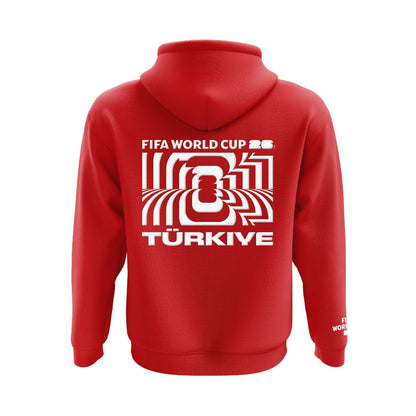 FIFA World Cup 2026™ Türkei Puff-Hoodie - Unisex