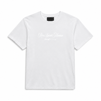 FIFA 1904 Rue Saint Honore Script Shirt - Arctic White
