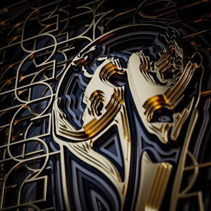World Cup 2026 Emblem 3D Wood Art Frame