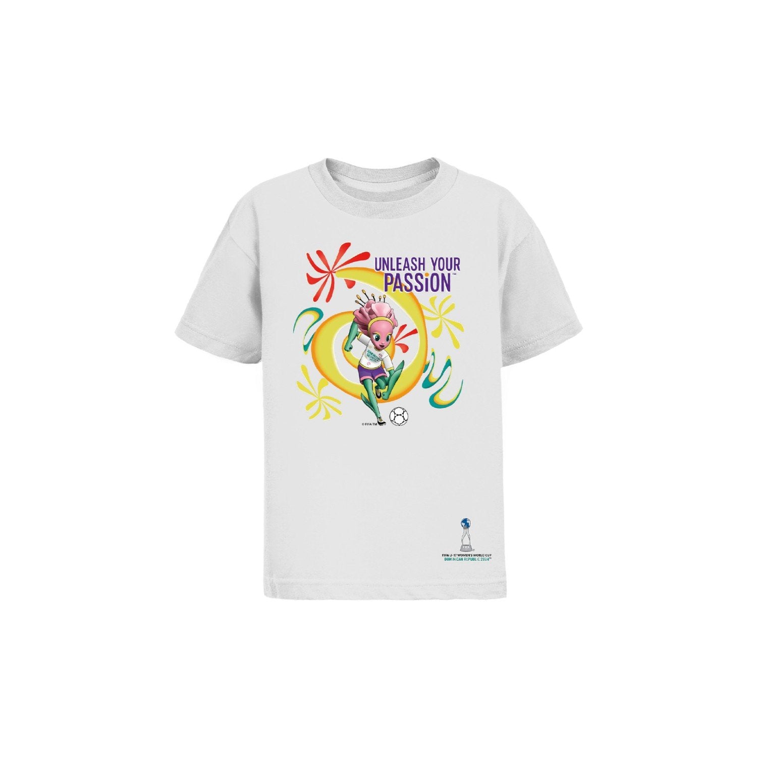 FIFA U-17 Women's World Cup Dominican Republic 2024™ TAN√ç™ Mascot T-Shirt - Youth