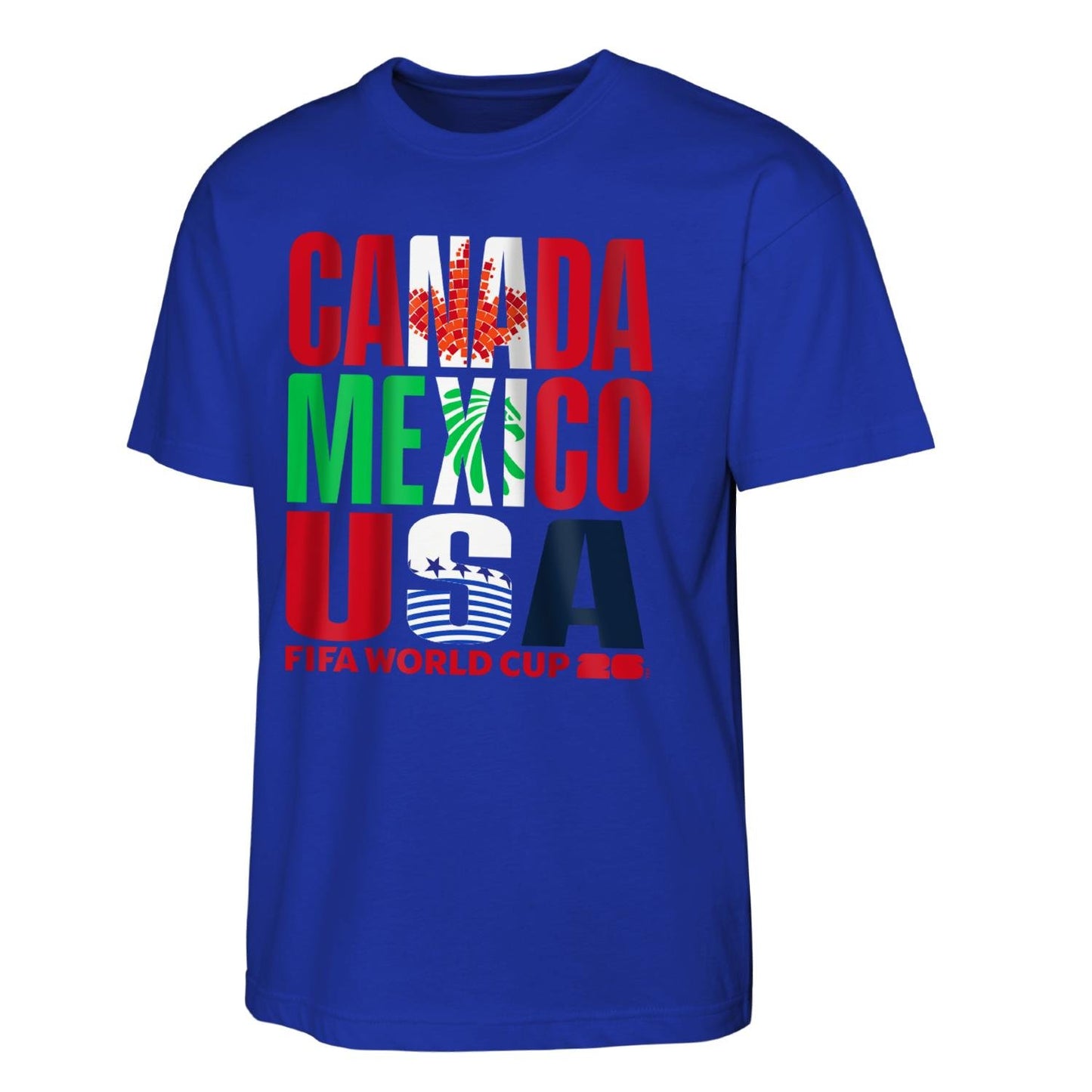World Cup 2026 Tri Country Royal T-Shirt - Unisex