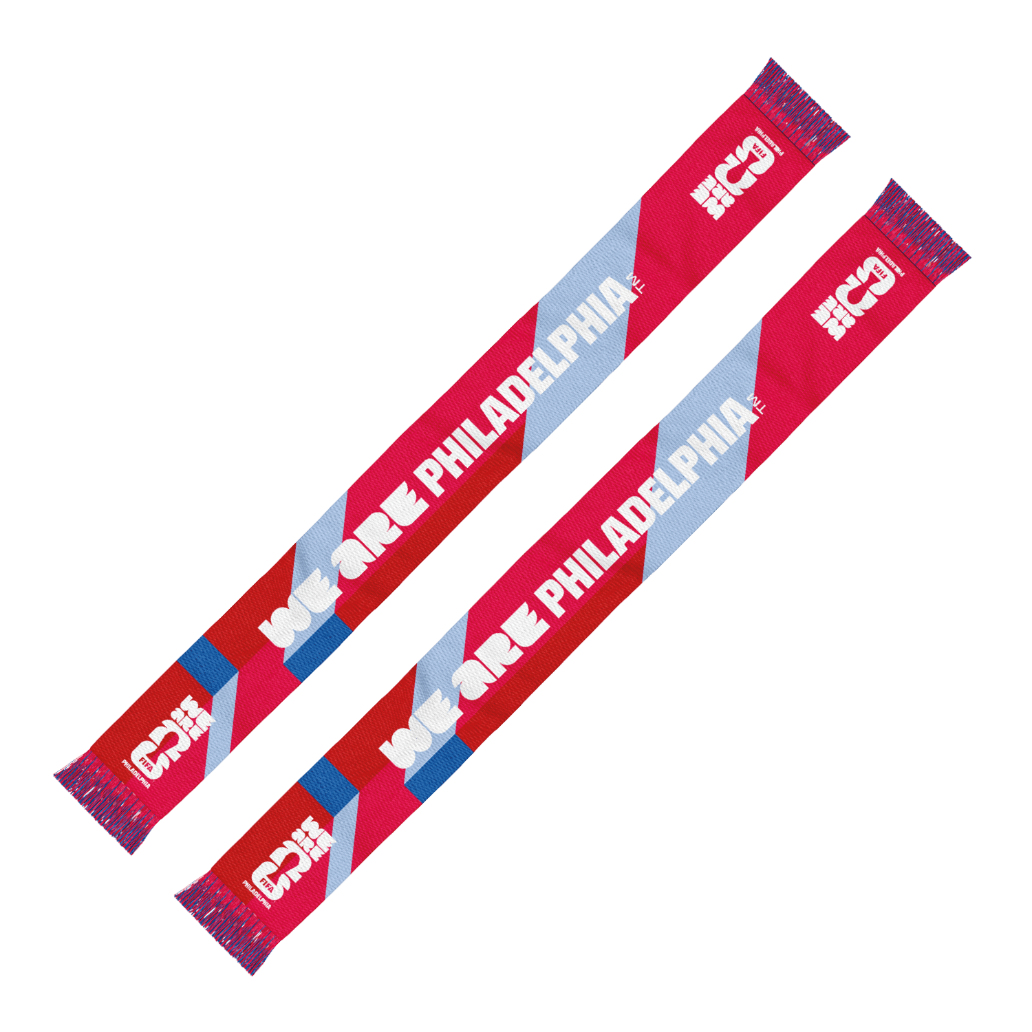 2026 World Cup Host City Philadelphia Scarf