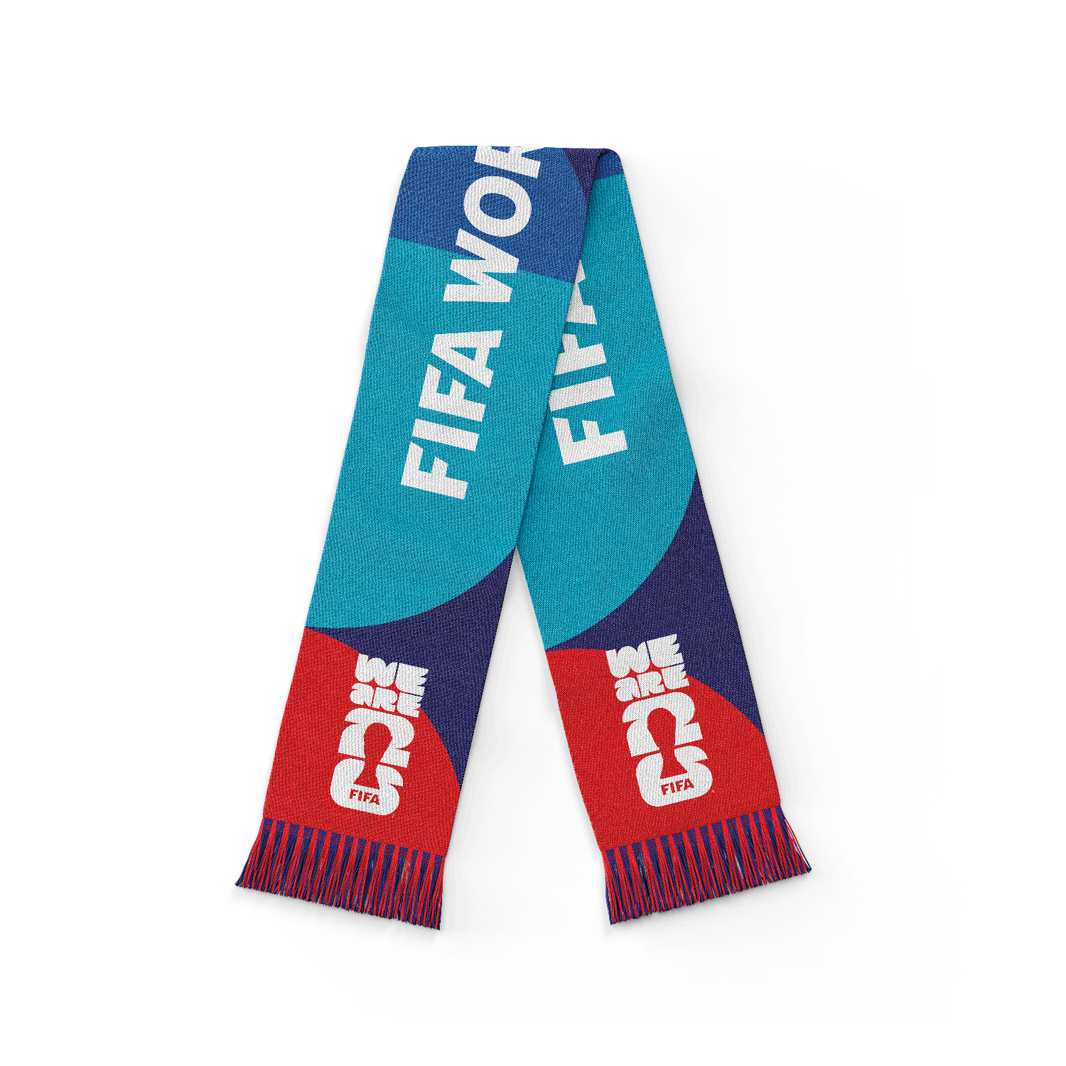 2026 World Cup Tournament Colors Scarf