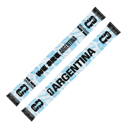 2026 World Cup We Are Argentina Scarf