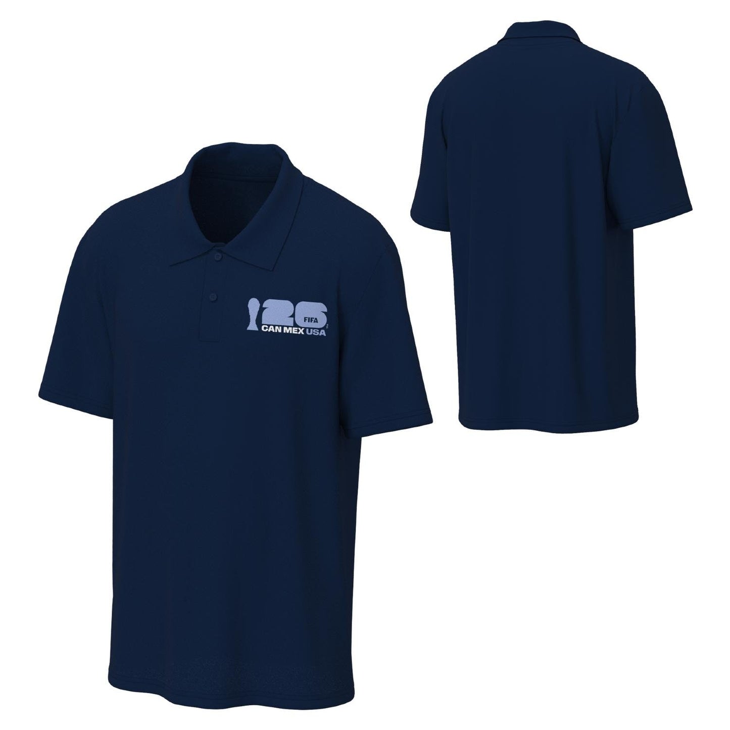 World Cup 2026 Host USA Navy Polo - Unisex