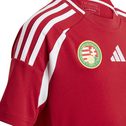 adidas Hungary 2024 Home Jersey - Youth