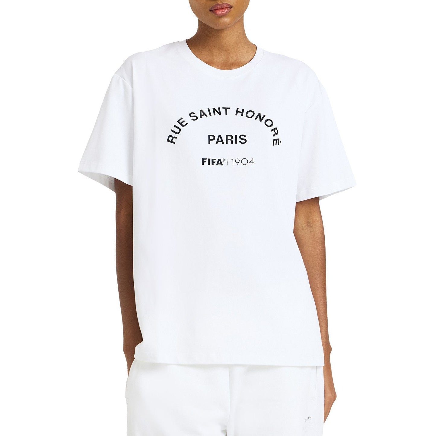 FIFA 1904 Arch Graphic White T-Shirt - Unisex