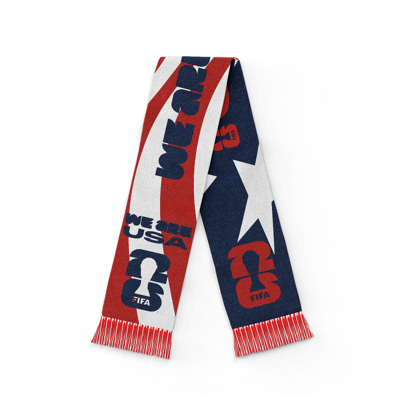 2026 World Cup We Are USA Scarf